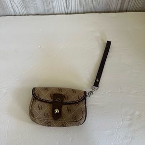 Dooney and Bourke small wristlet bag made in the USA